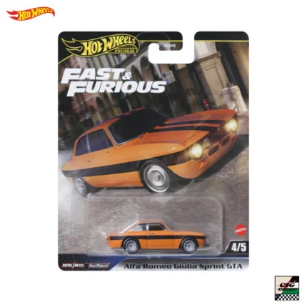 Hot Wheels Premium Fast and Furious Alfa Romeo Giulia Sprint GTA