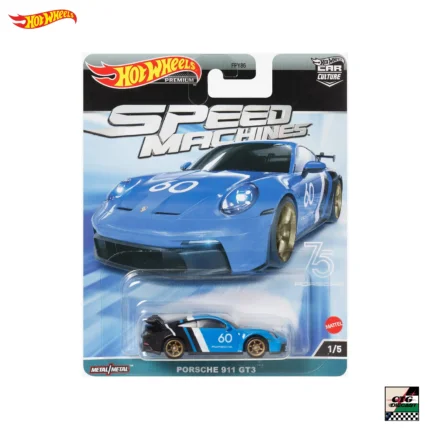 Hot Wheels Premium Speed Machines Porsche 911 GT3
