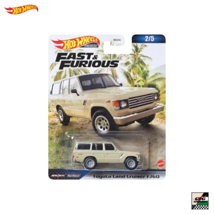 Hot Wheels Premium Fast & Furious Toyota Land Cruiser FJ60