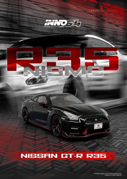 INNO64 NISSAN GT-R (R35) NISMO (BLACK)
