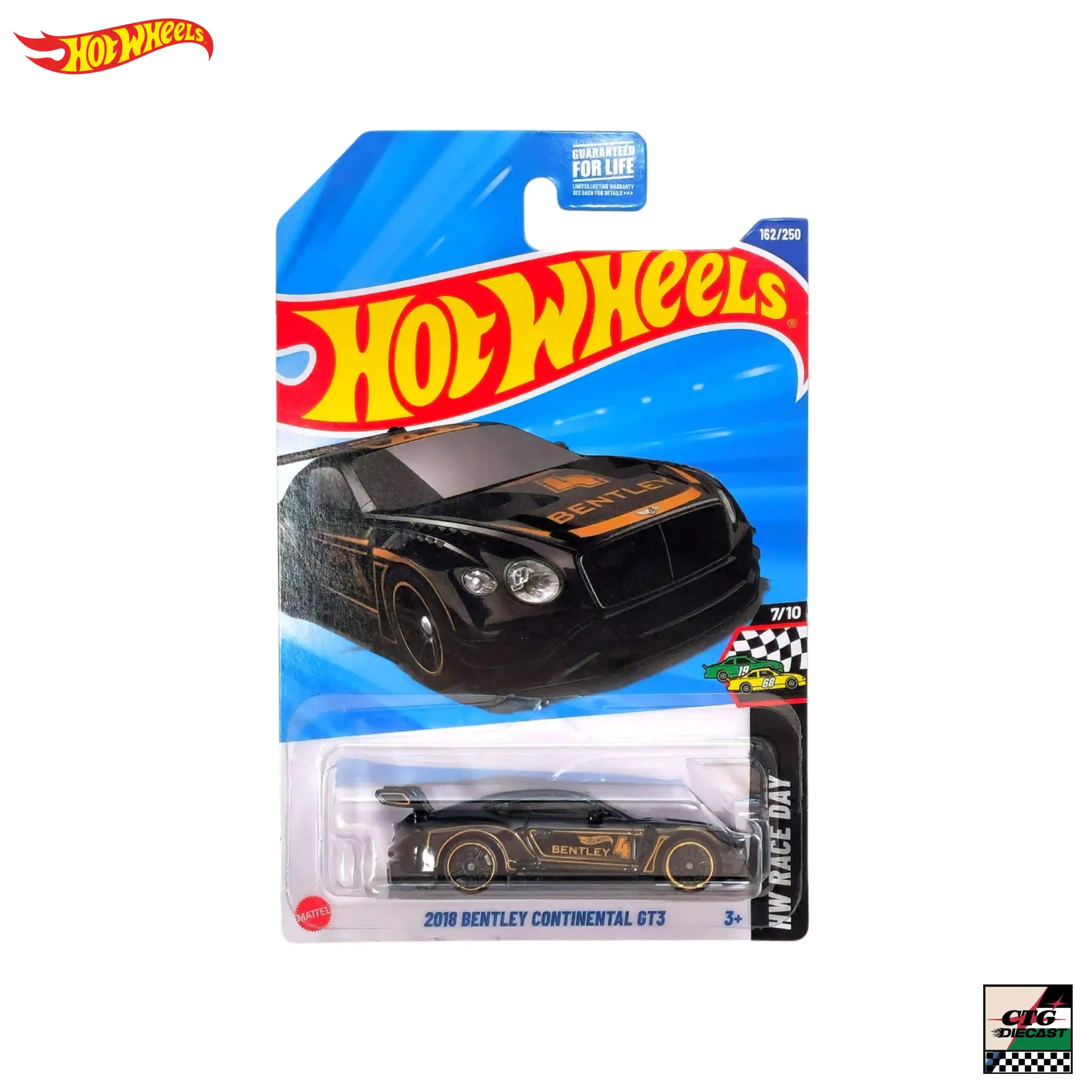 Hot Wheels 2018 Bentley Continental GT3