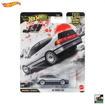 Hot Wheels Premium Japan Historics 5 '88 Honda CRX