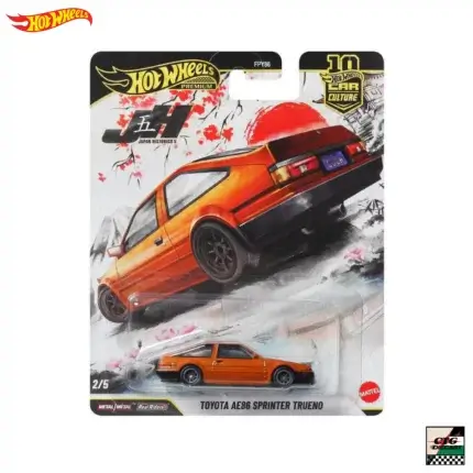 Hot Wheels Premium Japan Historics 5 Toyota AE86 Sprinter Trueno