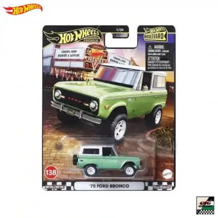Hot Wheels Premium Boulevard #138 '75 Ford Bronco
