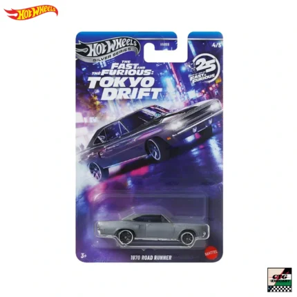 Hot Wheels Fast & Furious Silver Series 1970 Road Runner