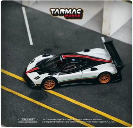 Tarmac Works Global64 Pagani Zonda R Bianco Benny
