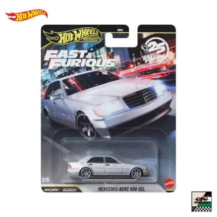 Hot Wheels Premium Fast & Furious Mercedes-Benz 500 SEL