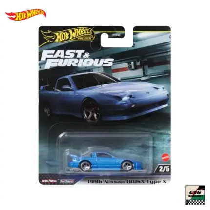 Hot Wheels Premium Fast & Furious 1996 NISSAN 180SX TYPE X