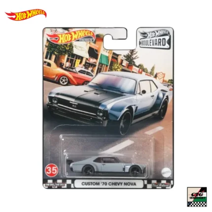Hot Wheels Premium Boulevard #35 Custom '70 Chevy Nova