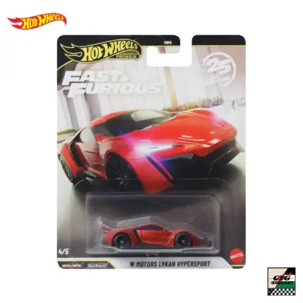 Hot Wheels Premium Fast & Furious W Motors Lykan Hypersport