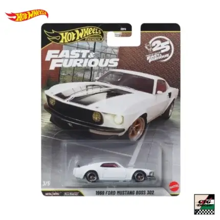 Hot Wheels Premium Fast & Furious 1969 Ford Mustang Boss 302