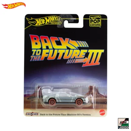 Hot Wheels Premium Back to the Future Time Machine '50s version