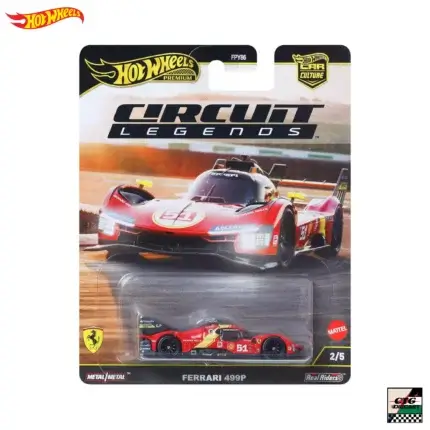 Hot Wheels Premium Circuit Legends Ferrari 499p