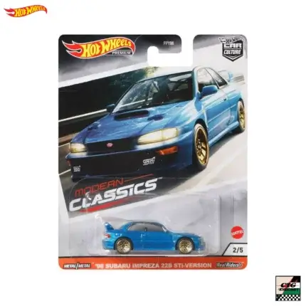 Hot Wheels Premium '98 Subaru Impreza 22B STi-Version