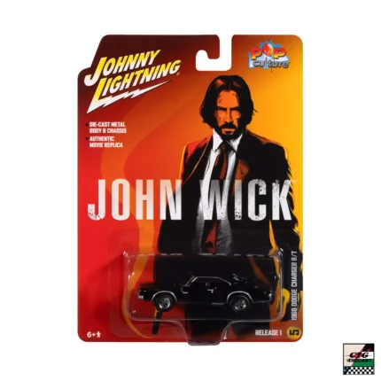 Johnny Lightning Pop Culture 1968 Dodge Charger R/T (John Wick)