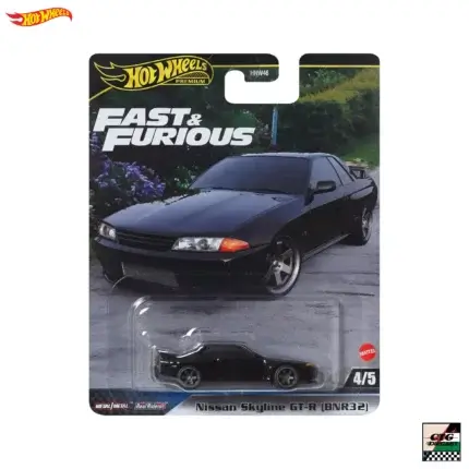 Hot Wheels Premium Fast & Furious Nissan Skyline GT-R (BNR32)