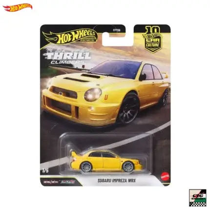 Hot Wheels Premium Thrill Climbers Subaru Impreza WRX