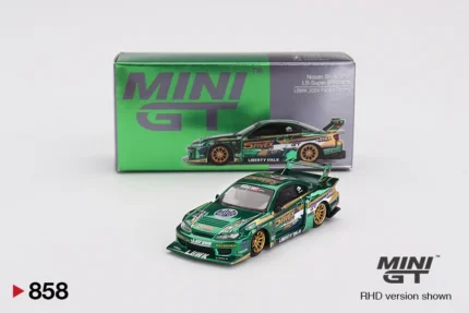 MiniGT #858 Nissan LB-Super Silhouette S15 SILVIA LBWK 2024 Fausto Racing