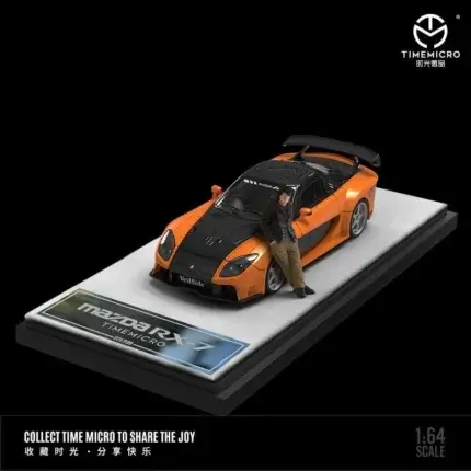 TimeMicro Mazda RX-7 VeilSide Fast And Furious (With Figure)