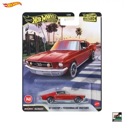 Hot Wheels Premium Boulevard #149 '67 Custom Mustang