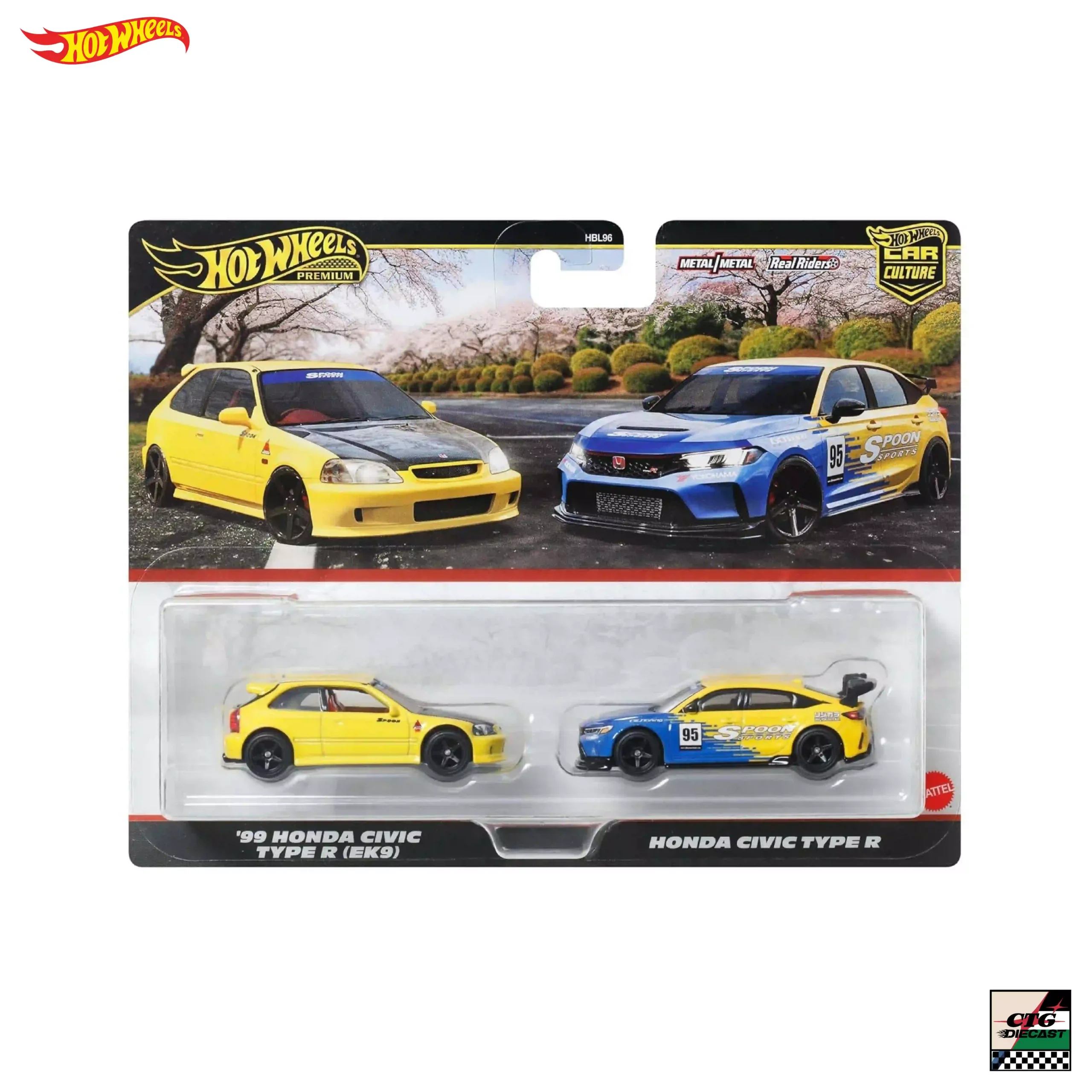 Hot Wheels Premium Car Culture Spoon Honda 2-Pack