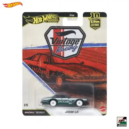 Hot Wheels Premium "Vintage Racing" Jaguar XJS