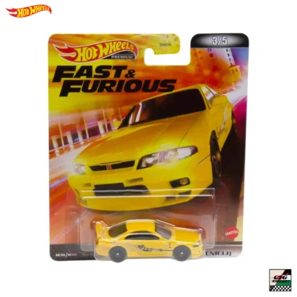 2019 Hot Wheels Premium F&F Nissan Skyline GTR R33
