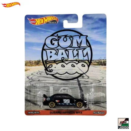 Hot Wheels Premium Gum Ball Booo Sabaru Impreza WRX