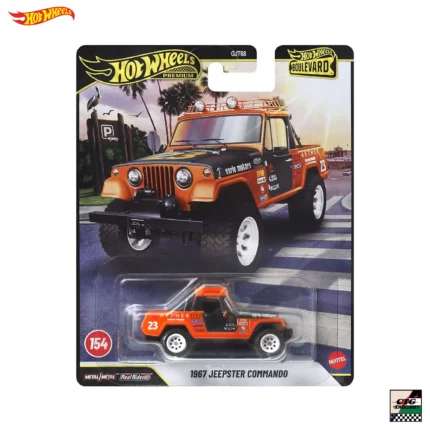 Hot Wheels Premium Boulevard #154 1967 Jeepster Commando