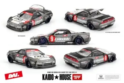 KAIDO HOUSE x MiniGT Honda NSX Kaido Test Car Spec V1
