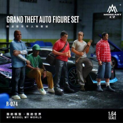 MOREART 1/64 GTA Series DOLL/FIGURE SET (RESIN)