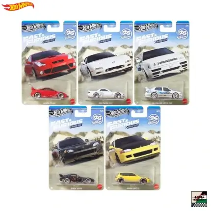 Hot Wheels 2026 silver series Fast & Furious: Race-Off set