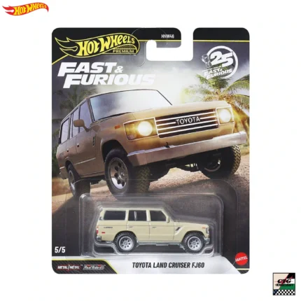 Hot Wheels Premium Fast & Furious Toyota Land Cruiser FJ60