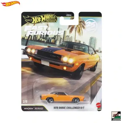 Hot Wheels Premium Fast & Furious 1970 Dodge Challenger R/T