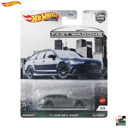 Hot Wheels Premium 2021 Fast Wagons '17 Audi RS 6 Avant