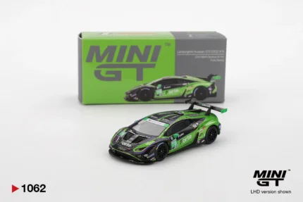 MiniGT #1062 Lamborghini Huracán GT3 EVO2 #78 Forte Racing 2024 IMSA Daytona 24 Hrs