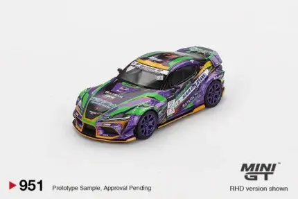 MiniGT #951 Toyota GR Supra KUHL 2021 D1GP EVANGELION RACING