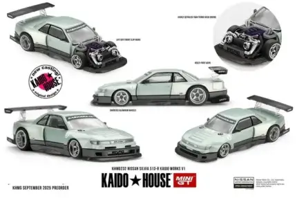 KAIDO HOUSE x MiniGT Nissan Silvia S13-R