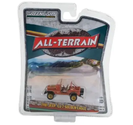 Greenlight 1/64 1981 CJ-7 Golden Eagle