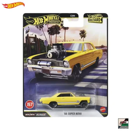Hot Wheels Premium Boulevard #157 '66 Chevy Super Nova