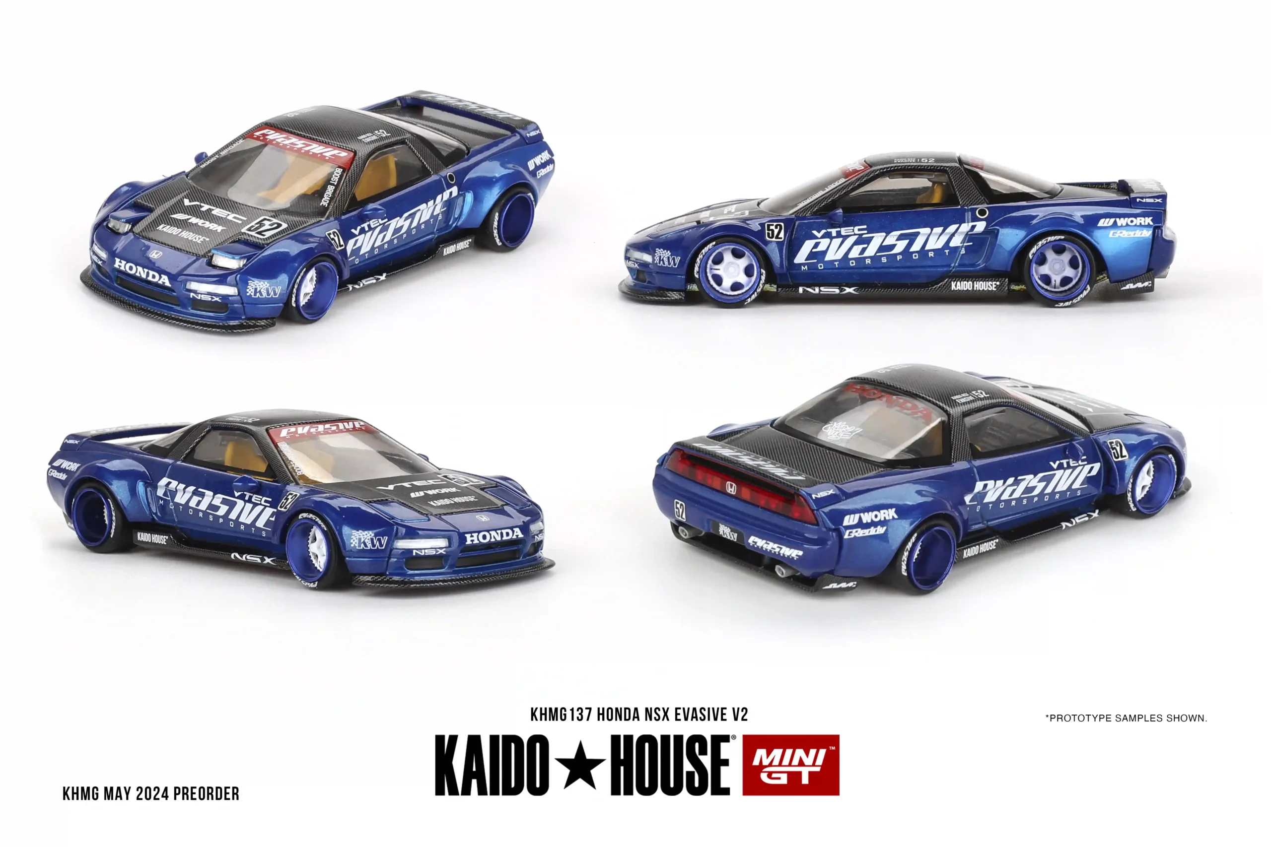 KAIDOHOUSE x MINI GT Honda NSX Evasive V2