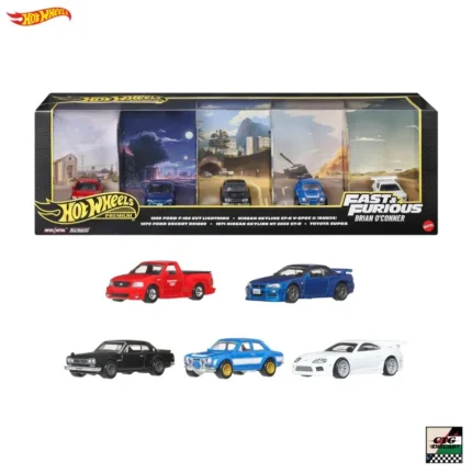 Hot Wheels Premium Fast & Furious: Brian O'Conner Diorama Box Set