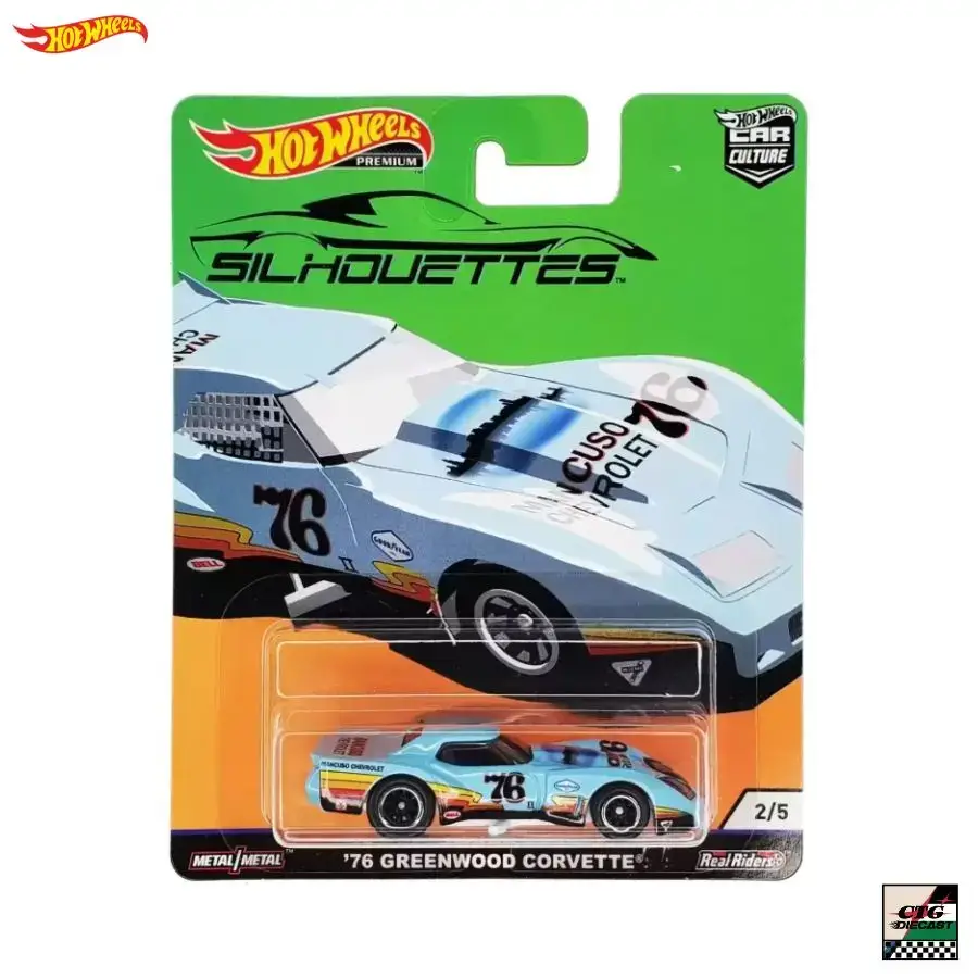 2019 Hot Wheels Premium ’76 Greenwood Corvette