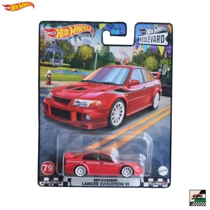 Hot Wheels Premium Boulevard #79 - Mitsubishi Lancer Evolution VI