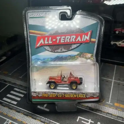 Greenlight 1/64 1981 CJ-7 Golden Eagle